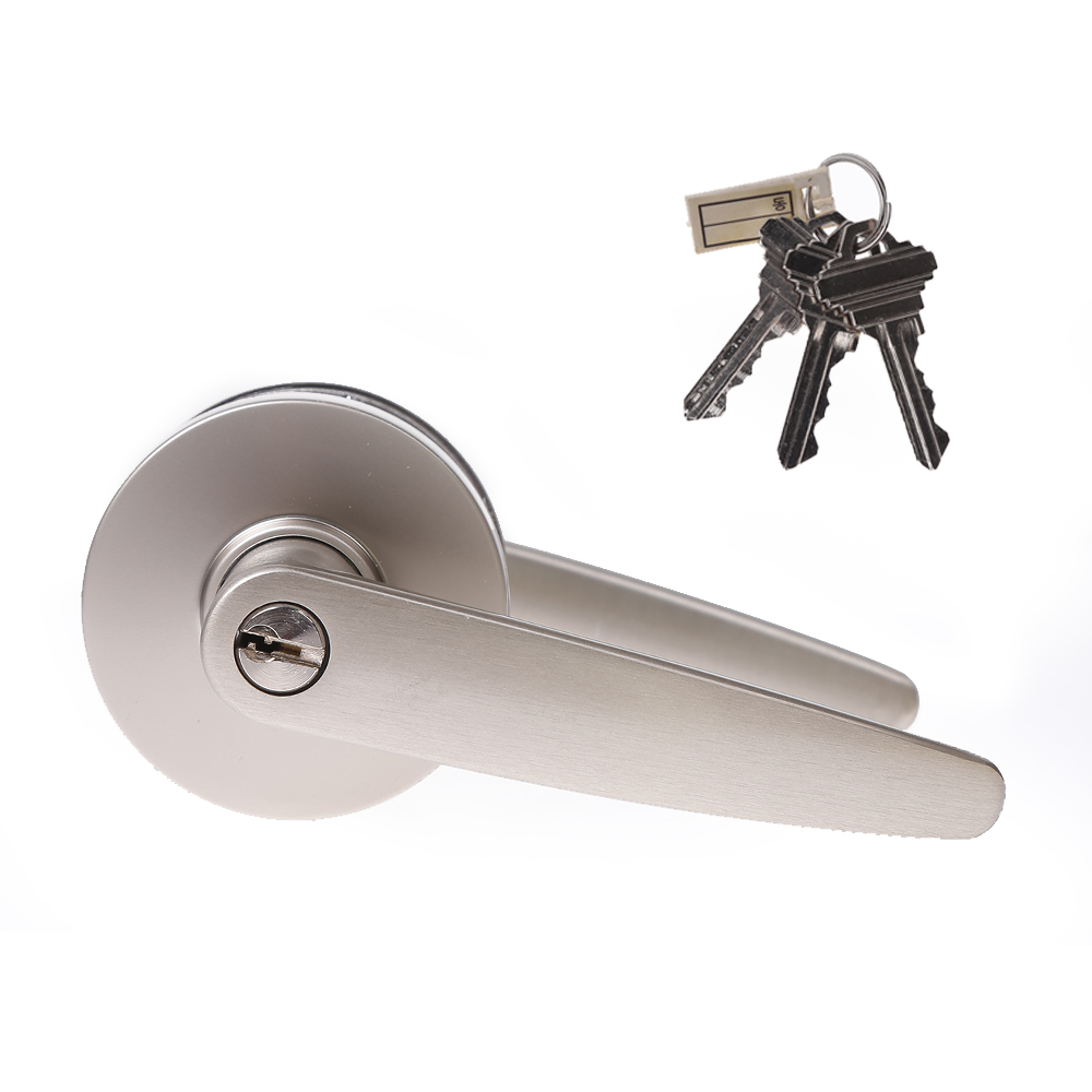 엔젤금속 방문손잡이 STL-750 GR 그레이 레버 방문고리 안방 화장실 중문 문손잡이 15,000원