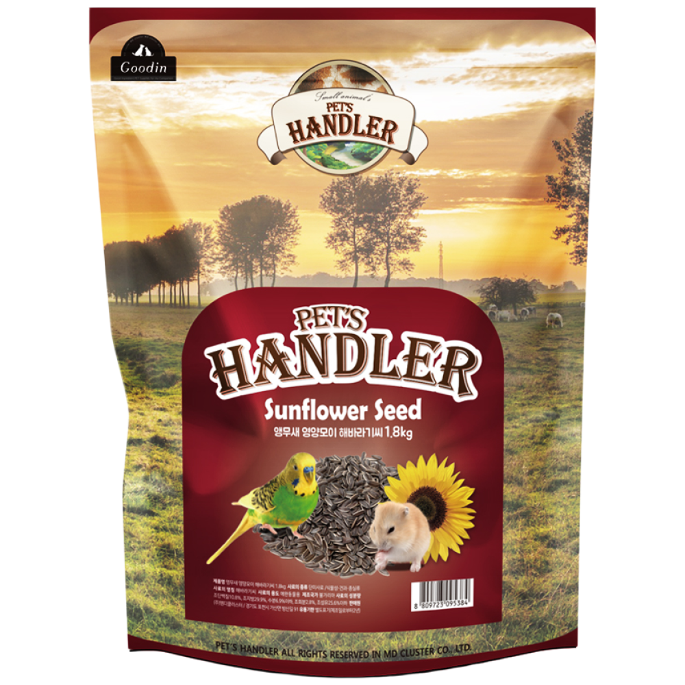 펫츠핸들러 햄스터 앵무새 영양모이 해바라기씨 점보 12,740원