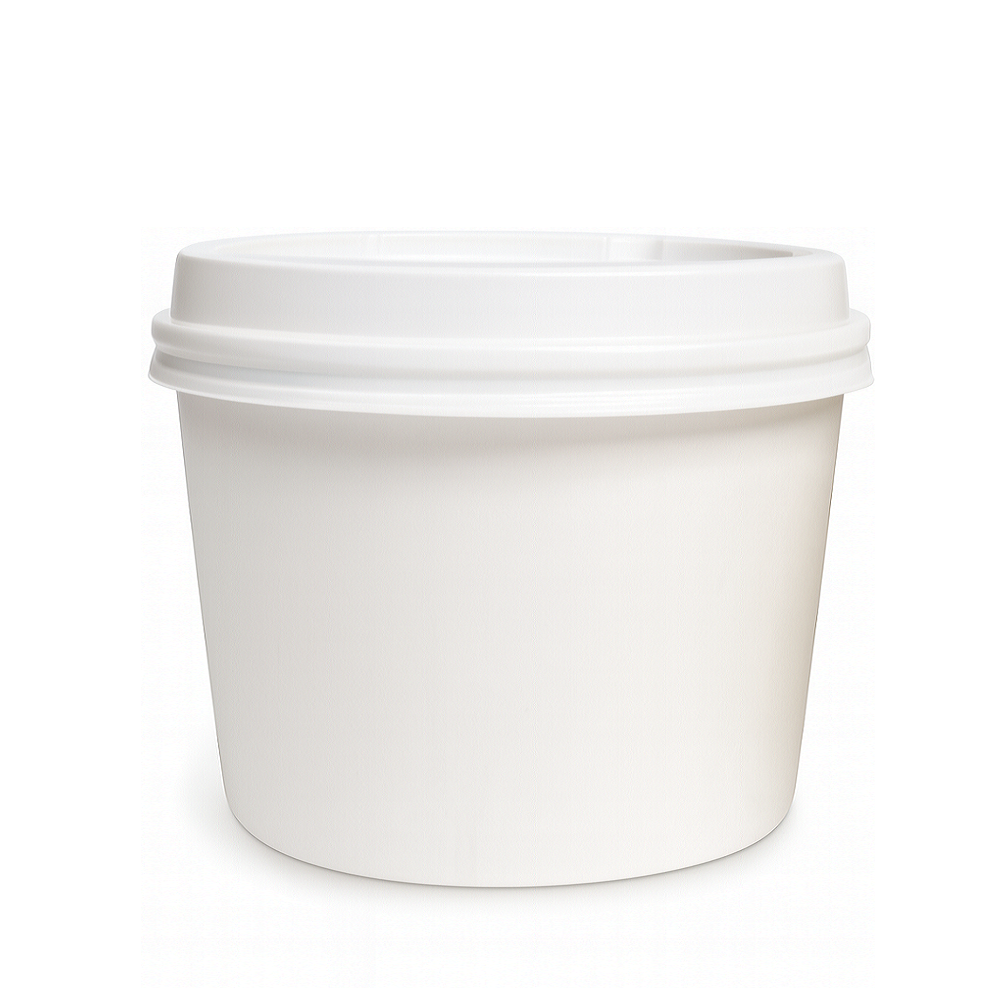 탑페이퍼 1000cc 종이그릇 백색 컵밥뚜껑 세트(뚜껑포함), 1세트, 25개입 6,900원