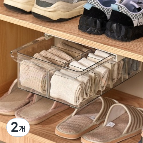 씨엠케이 옷장 틈새 속옷 양말 다용도 무타공 정리함 8칸 37,700원