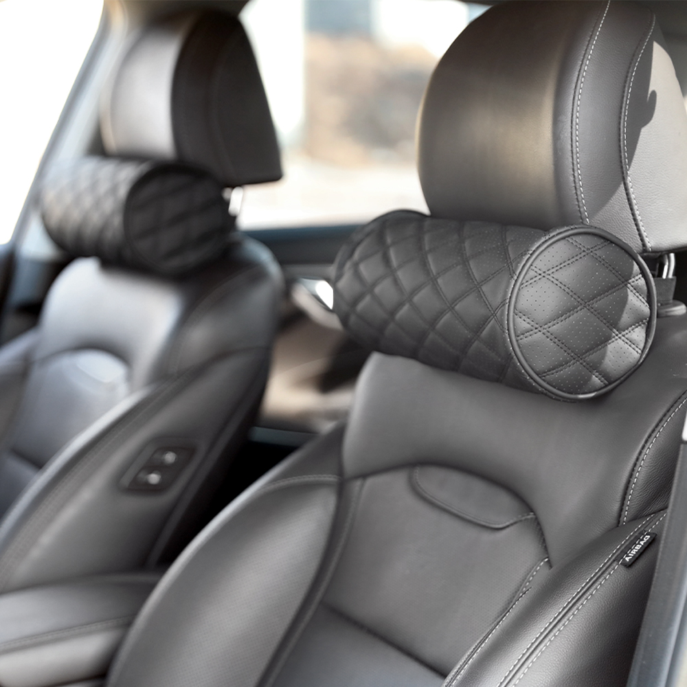 카템 감탄 원통형 차량용 메모리폼 목쿠션 CT385, 블랙, 1개 10,800원