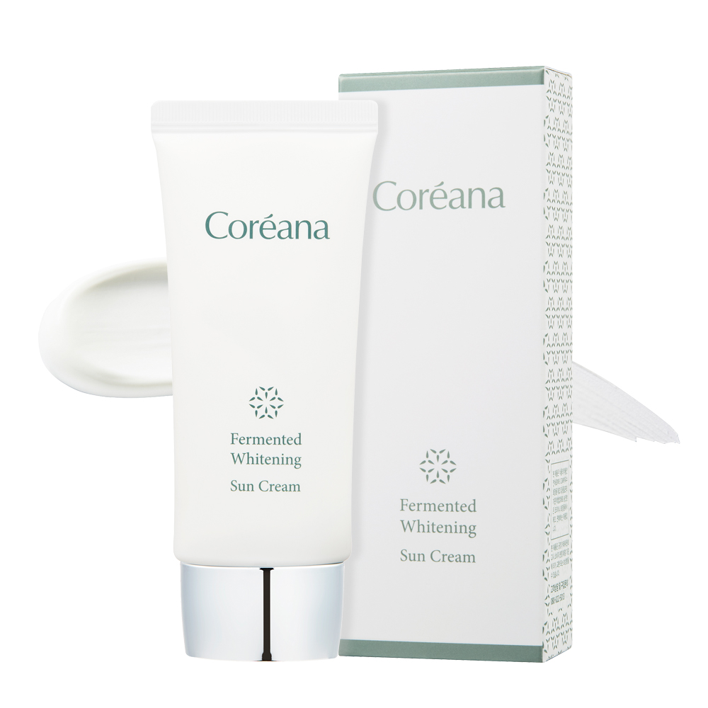 [끈적임X/생기톤업]코리아나 발효화이트닝 선크림 50ml, 1개, 50ml 11,980원