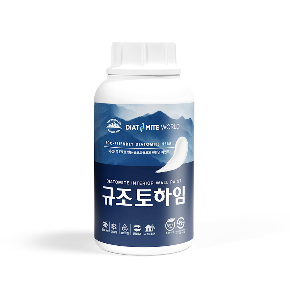 1.3kg 규조토하임 결로방지 베란다 벽지 친환경 단열 곰팡이방지 천연 규조토 셀프 ks인증 화이트 (단일색상) 12,860원