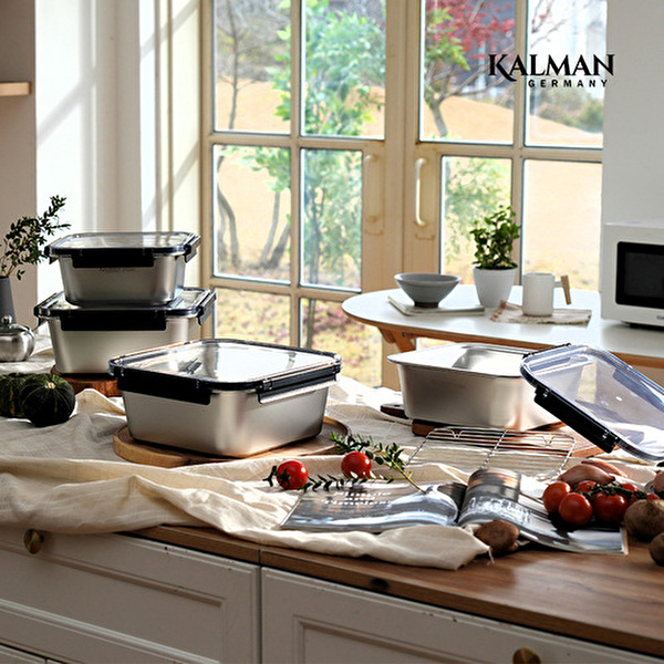 칼만 NEW 밀폐 스텐큐브 밧드 풀세트(시즌2) 104,720원