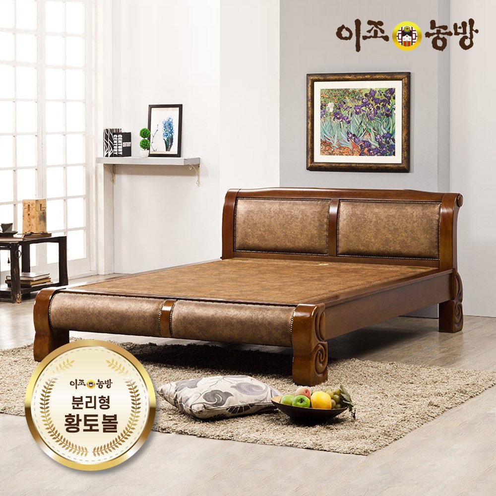 이조농방 분리형황토볼 다리오300 퀸침대, 단품 699,000원