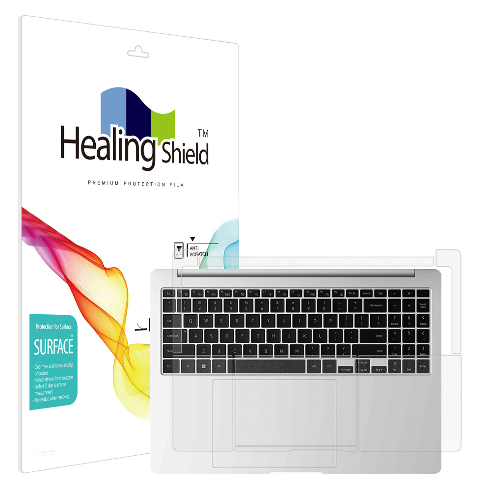 힐링쉴드 갤럭시북5 프로 16인치 NT960XHA 무광 팜레스트/터치패드 필름 2매 15,300원