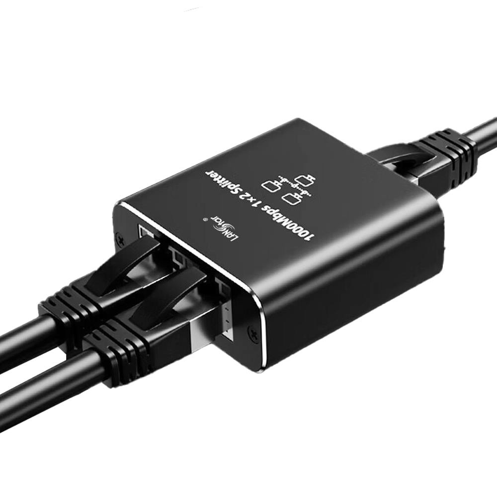 LANstar 기가비트 인터넷 1:2 랜 분배기 LS-LAN1002 동시사용, 1개 14,900원