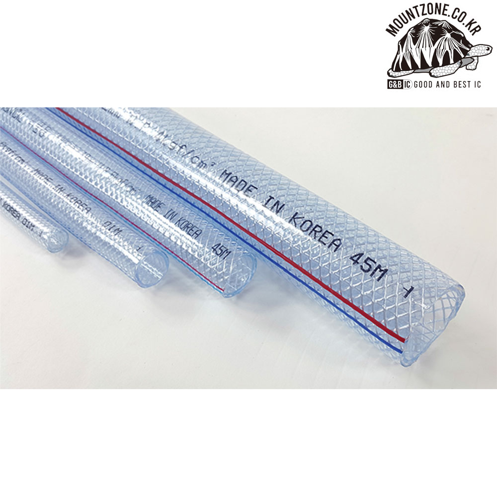 마운트존식품용/가정공업농업기계설비등다용도급배수용일반형편사(내압)호스내경 12mm 길이 90m 92,640원