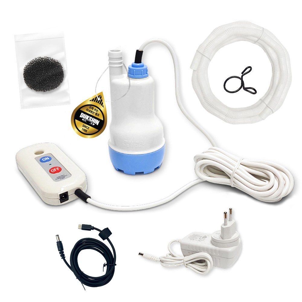 덕신 스위치 타입 수중 배수 모터펌프 DBP-09N, 1개 50,590원