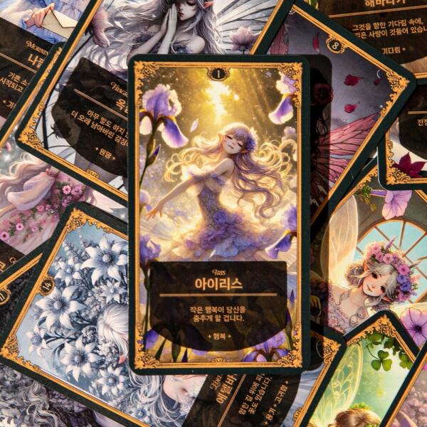 아트박스/갓샵 꽃의요정 오라클 타로 오늘의 운세 카드 꽃말 상담 16,900원