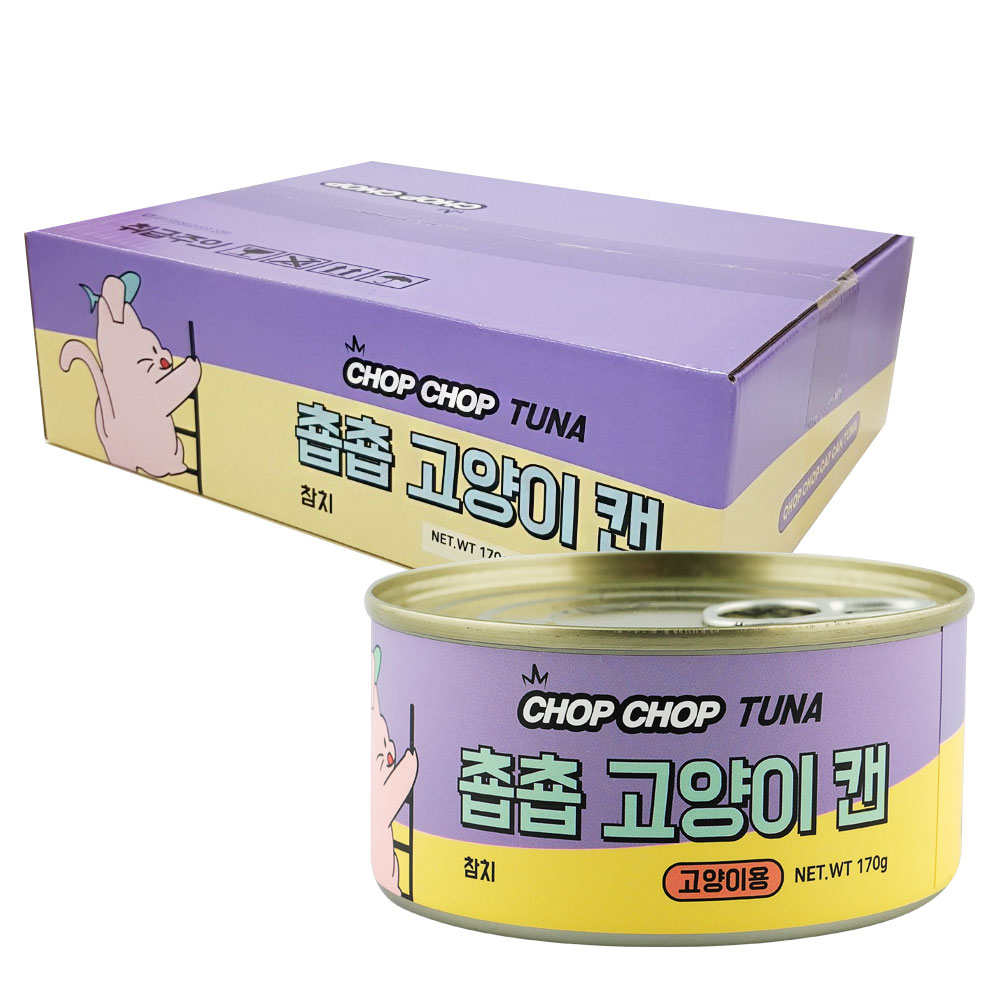 춉춉 고양이캔 참치 통조림, 참치, 170g, 48개 38,990원