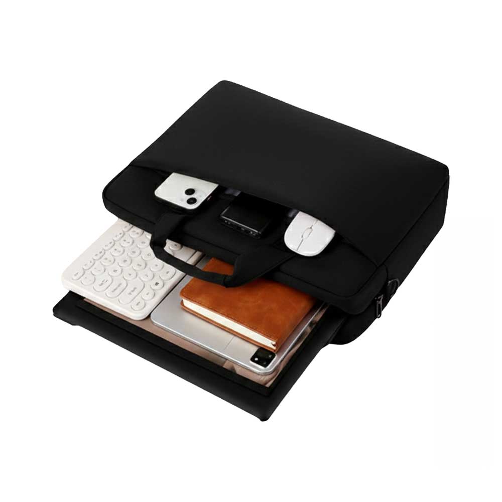 노드웨이브 방수파우치 대용량 노트북 가방, 1개, 블랙 25,600원