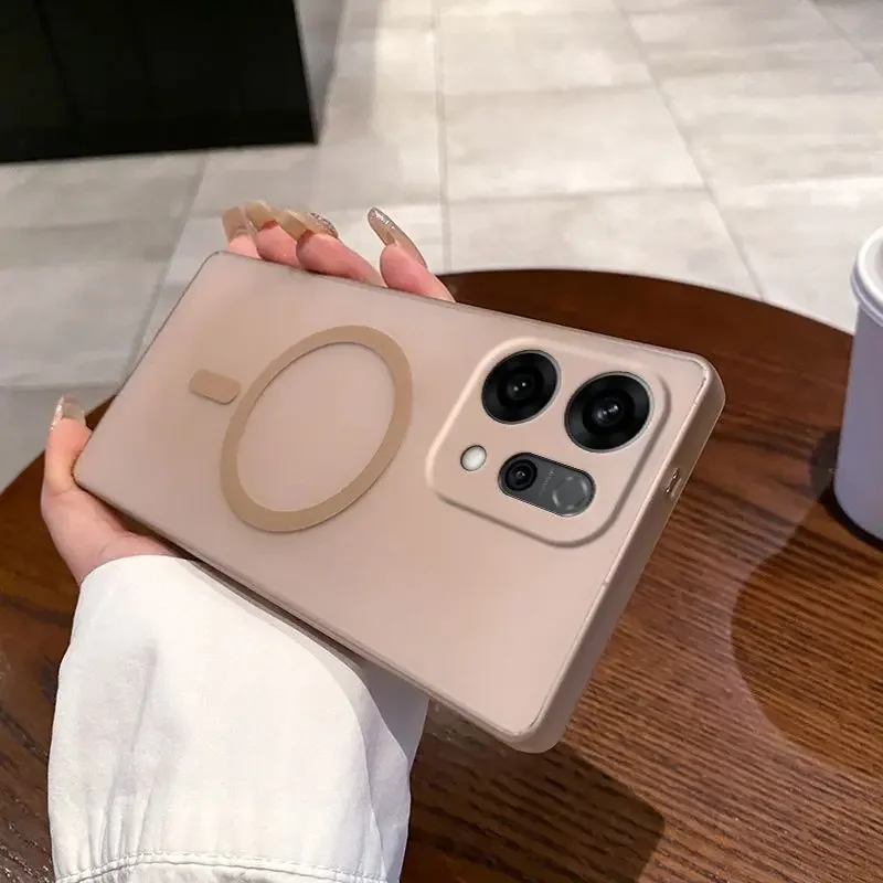 OPPO Reno 14 Pro용 마그네틱 무선 충전 케이스반투명 무광   충격 방지 케이스 Reno14 5G 호환 10,300원