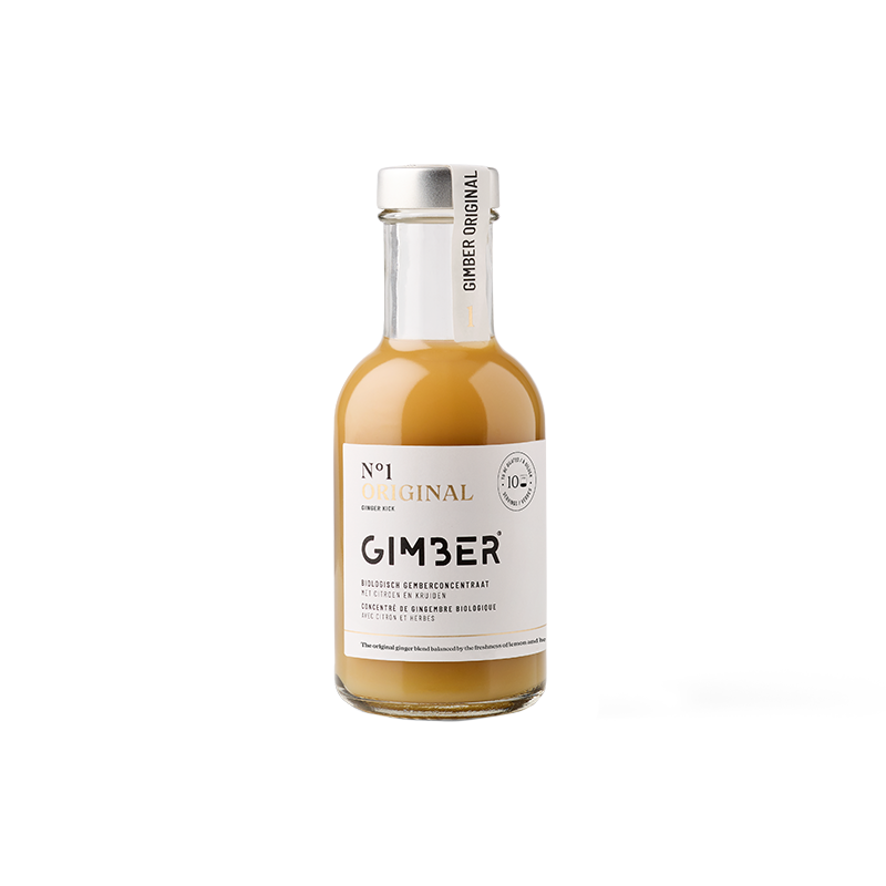 짐버 벨기에 유기농 오리지널 레몬 진저샷 생강청 생강차 생강농축액 건강 원액, 1개, 200ml 38,000원