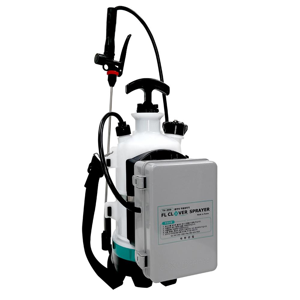 크로바 분무기 충전압축분무기 견착식 이륜식 하이브리드 방역 소독 살포기 농약 제초제, 1개 157,000원