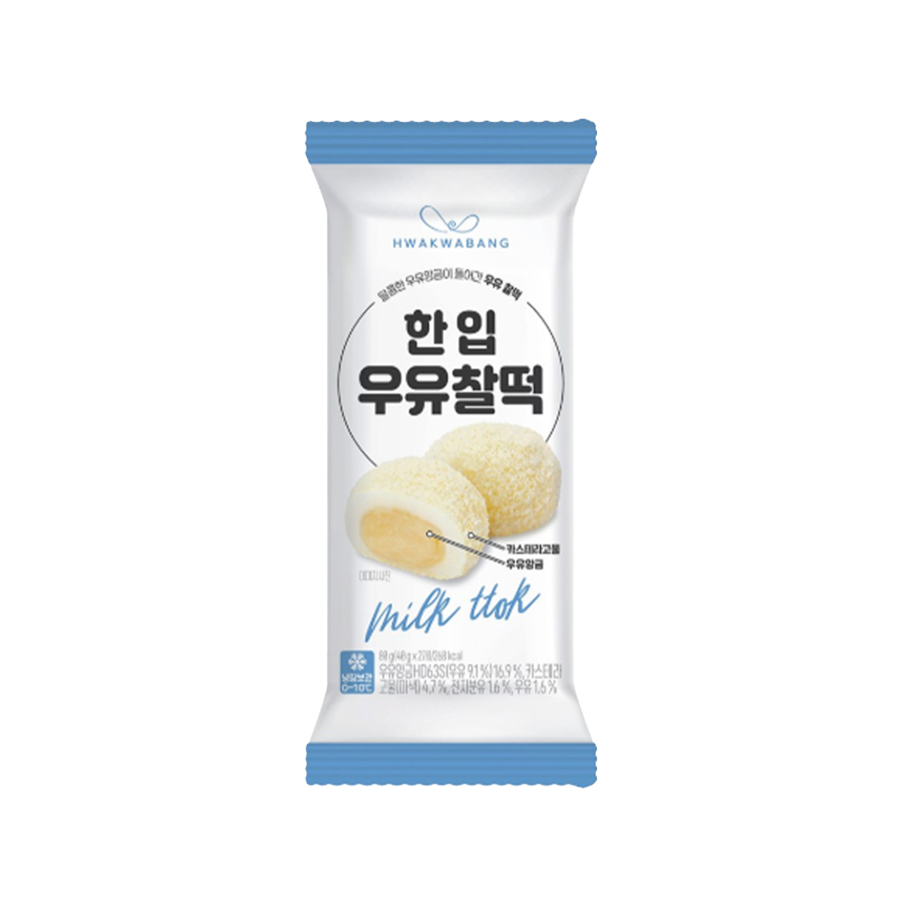 화과방 한입우유찰떡 80g x 6개, 6개, 80g 16,330원