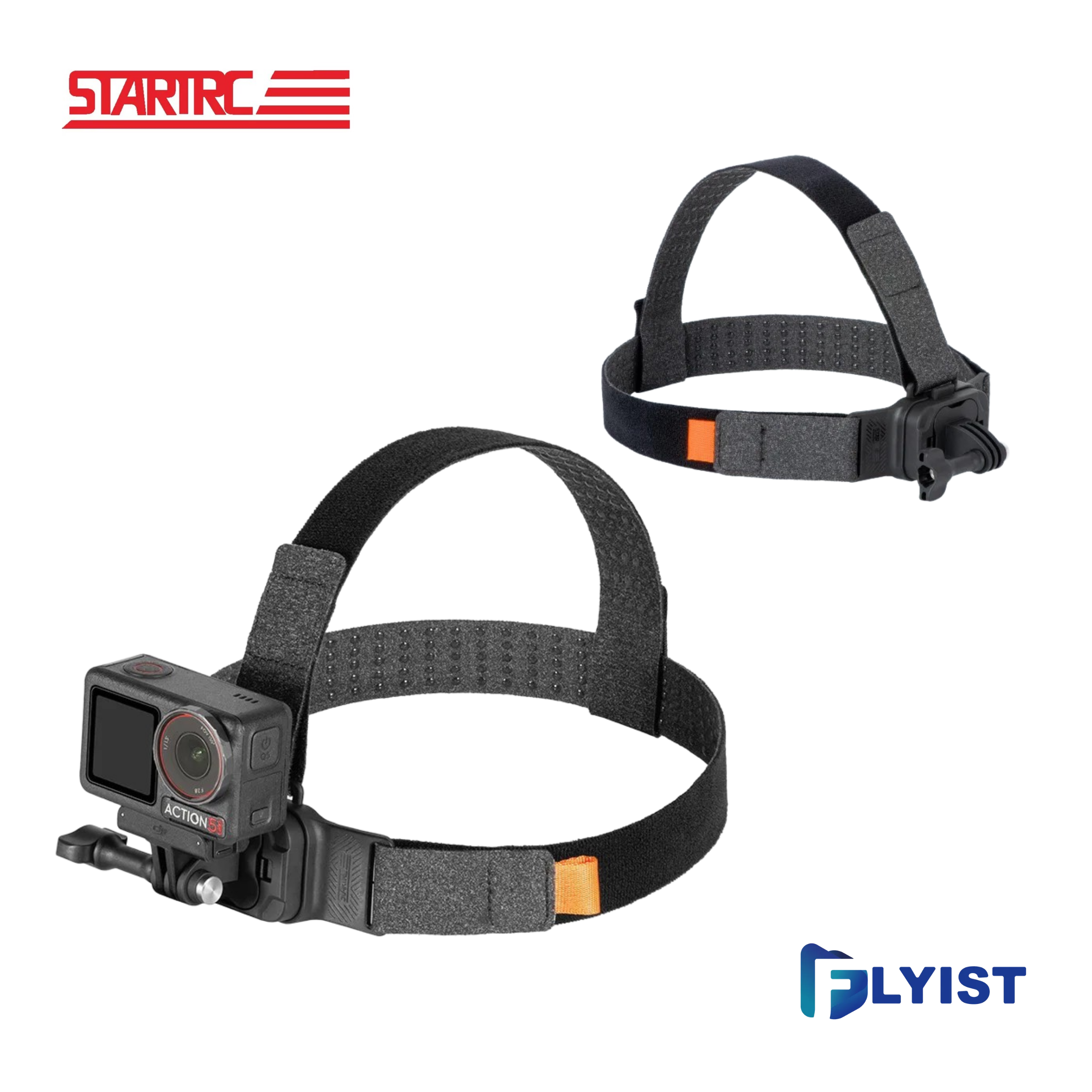 [STARTRC] 액션캠 마그네틱 퀵릴리즈 헤드 스트랩  (1인칭 POV 촬영 DJI 오즈모 액션6,5, 고프로, 인스타360 등 호환) 40,900원