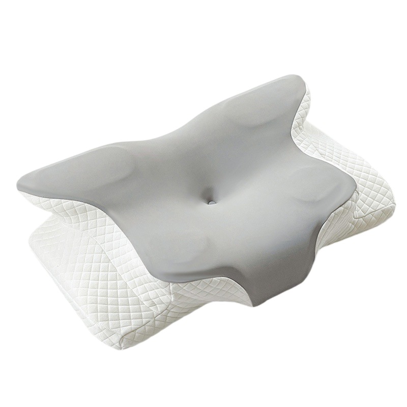 측면 수면, 엎드린 수면, 깊은 수면 베개를 위한 3D 분리형 다기능 메모리 폼 베개, 1개, 회색 26,500원
