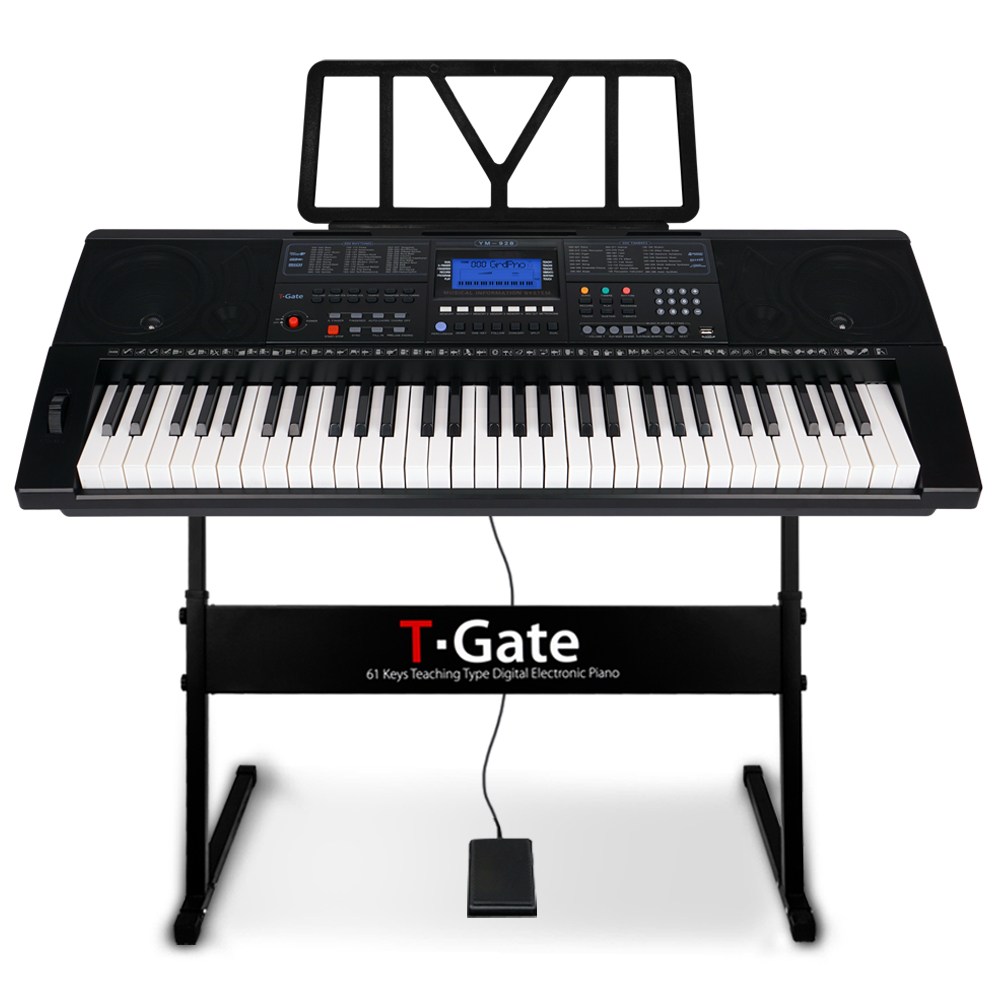토이게이트 교습용 디지털 피아노 어드밴스 하드형 + 서스테인 페달61건반, 1박스, 61건반 어드밴스 페달, 블랙 115,000원