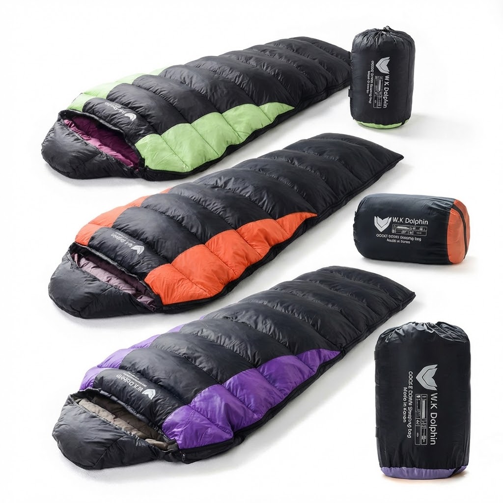 돌핀 머미 구스침낭, 퍼플, 1개 59,000원