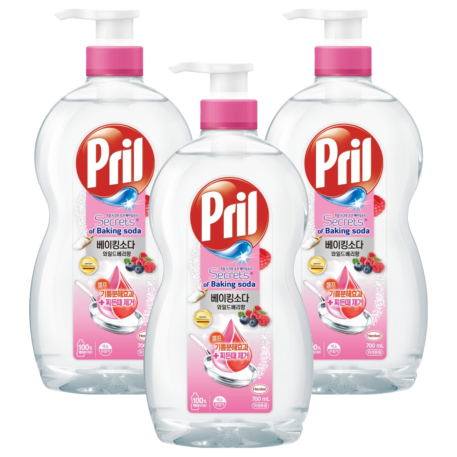 프릴 시크릿오브 베이킹소다 주방세제 와일드베리향 11,670원