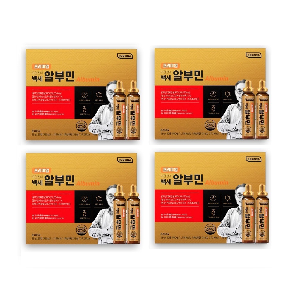 TV방송 프리미엄 오한진 마시는 백세 알부민 (30병) 흡수빠른 278,270원