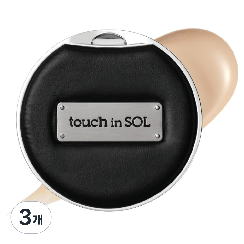 터치인솔 블랙웨어 스킨 커버 쿠션 본품 + 리필 세트, 3개, 21N 138,000원