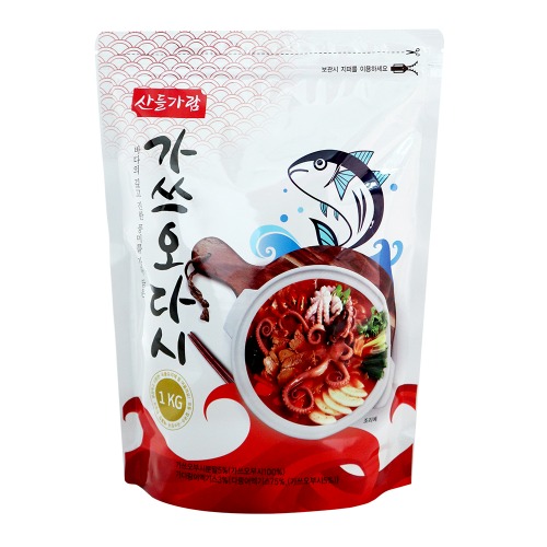 산들가람 혼다시 가쓰오다시 1kg 10개입 1박스, 10개, 1kg 102,000원
