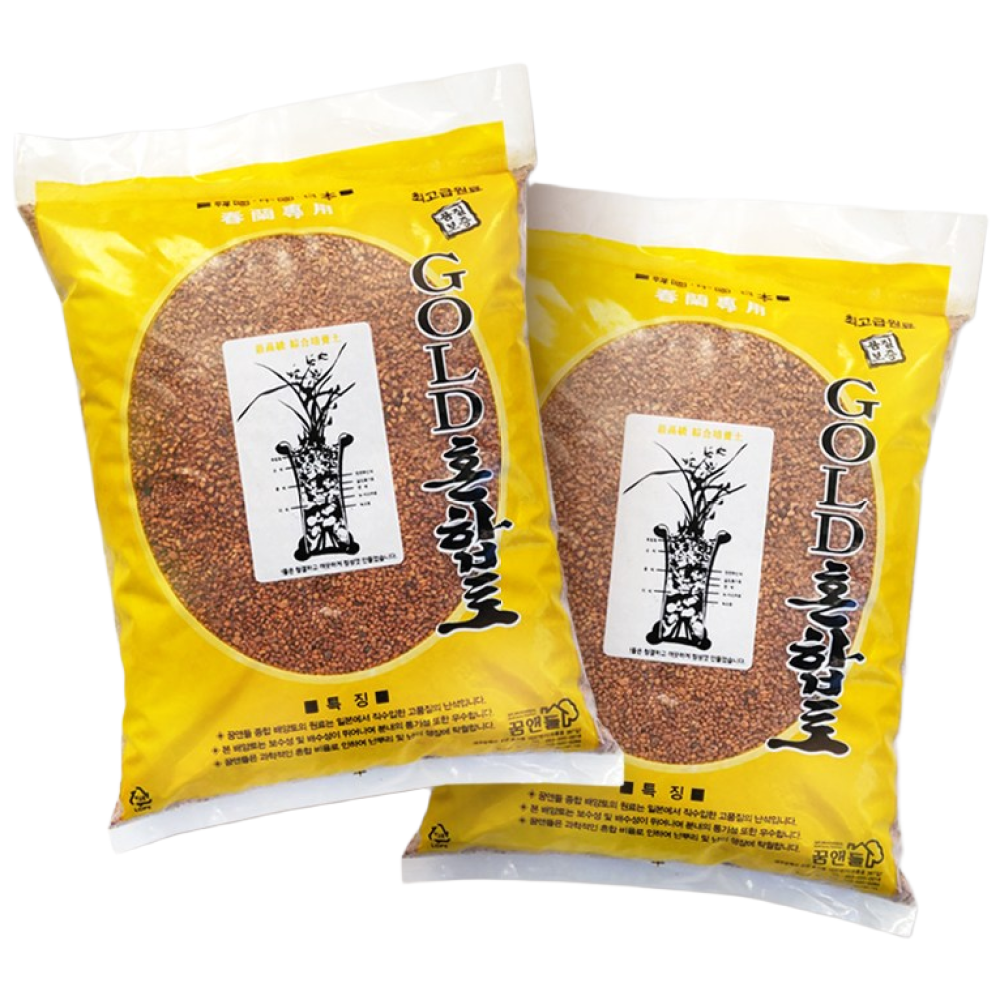 골드혼합토 소성토 3L 난석 화장토 난초 춘란 분갈이 8,190원