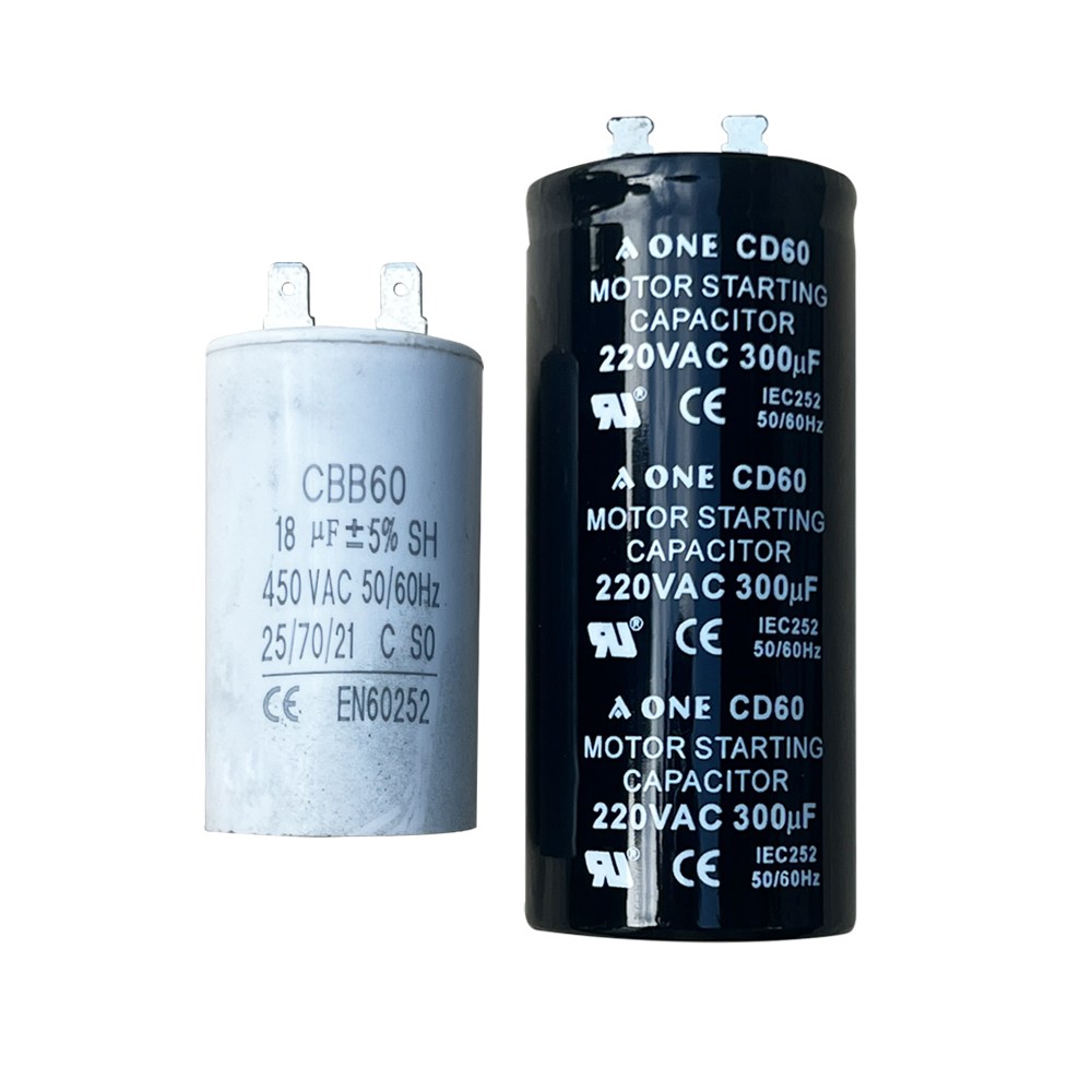 산업용 모터 단상 3마력용 콘덴서 세트 1조(2개) 40,000원
