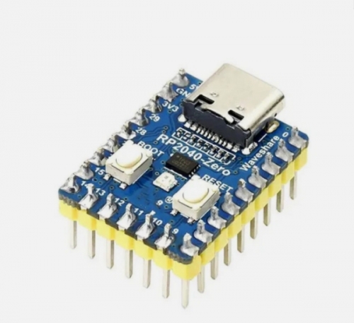 RP2040-Zero 개발보드 (핀헤더 납땜 완료형) - 듀얼코어 Cortex-M0+ / USB Type-C / 2MB Flash / GPIO 29핀 11,520원