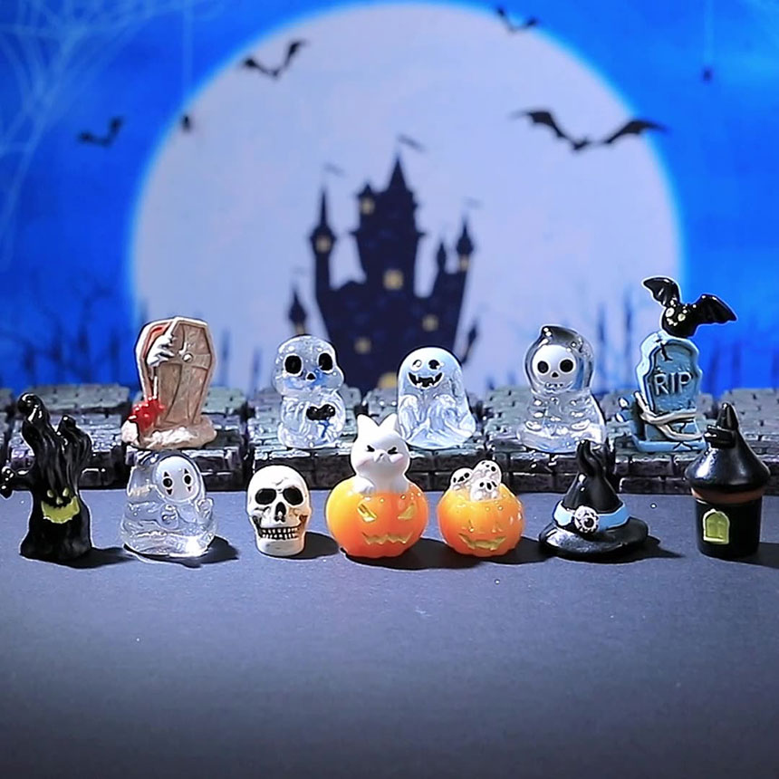 할로윈 꾸미기 피규어 테라리움 미니어처 소품 500원