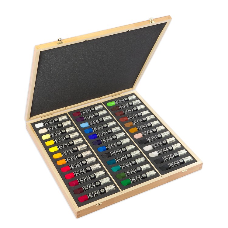 시넬리에 유화 오일스틱 우든박스 36색세트 672,670원