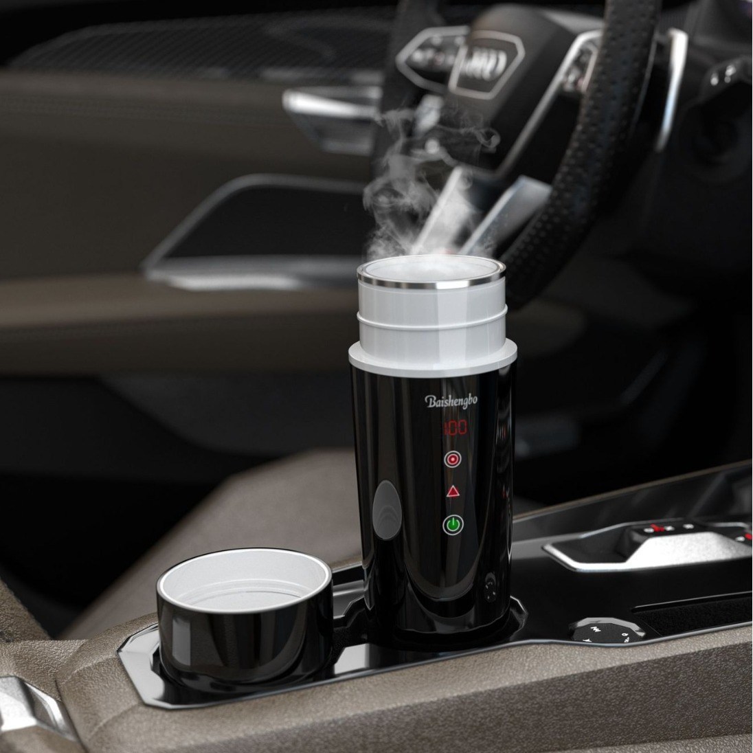 차량용 스마트 텀블러 커피포트 전기포트  카포트 차량용포트 420ml 29,900원
