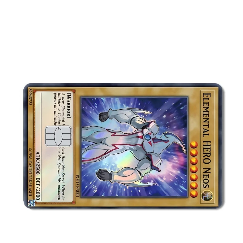 유희왕 푸른눈의백룡 엑조디아 신용 카드 스킨 스티커, H947 엘리멘틀 히어로 네오스 22,500원