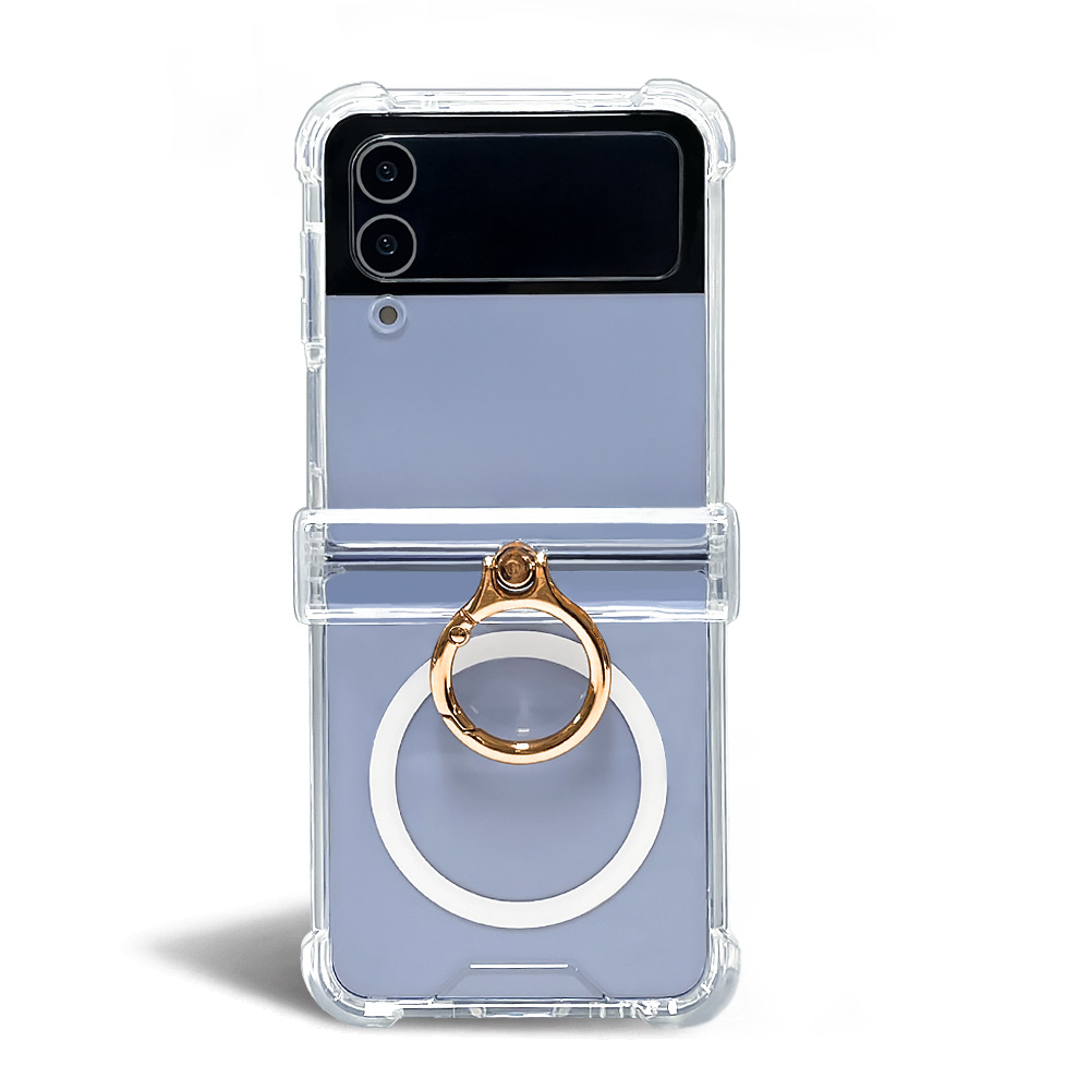 이케미 힌지보호와 맥세이프 기능 핸드링 클리어 젤하드 케이스 7,560원