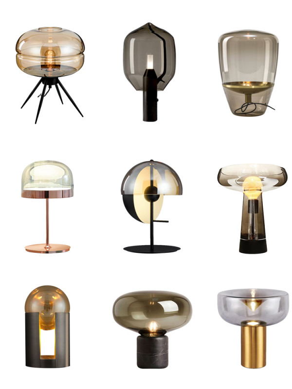 아르떼미데 레스보 테이블 램프 인테리어 조명 꼬냑 스몰 D20xH32cm 183,200원