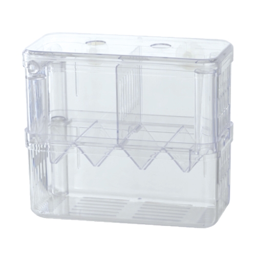 [물멍몰] 중간칸막이 레인바가 포함된 아마존 2단 부화통 어항장식 부화통 6,490원