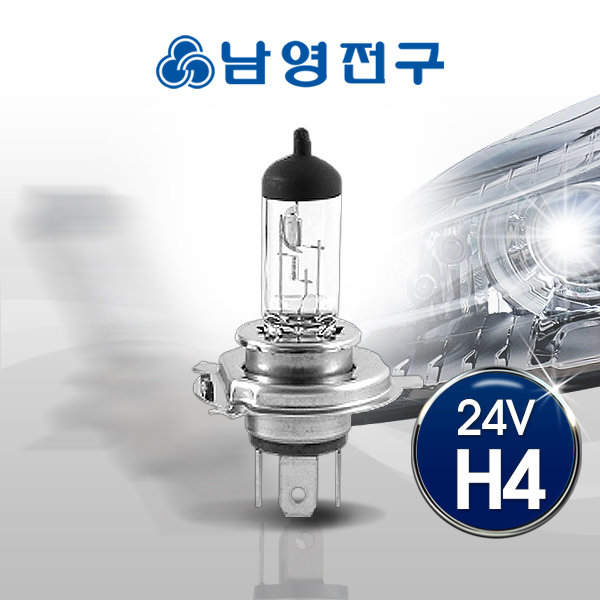 타로시 전조등 H4 24V 75,70W 순정형 자동차전구 2,000원