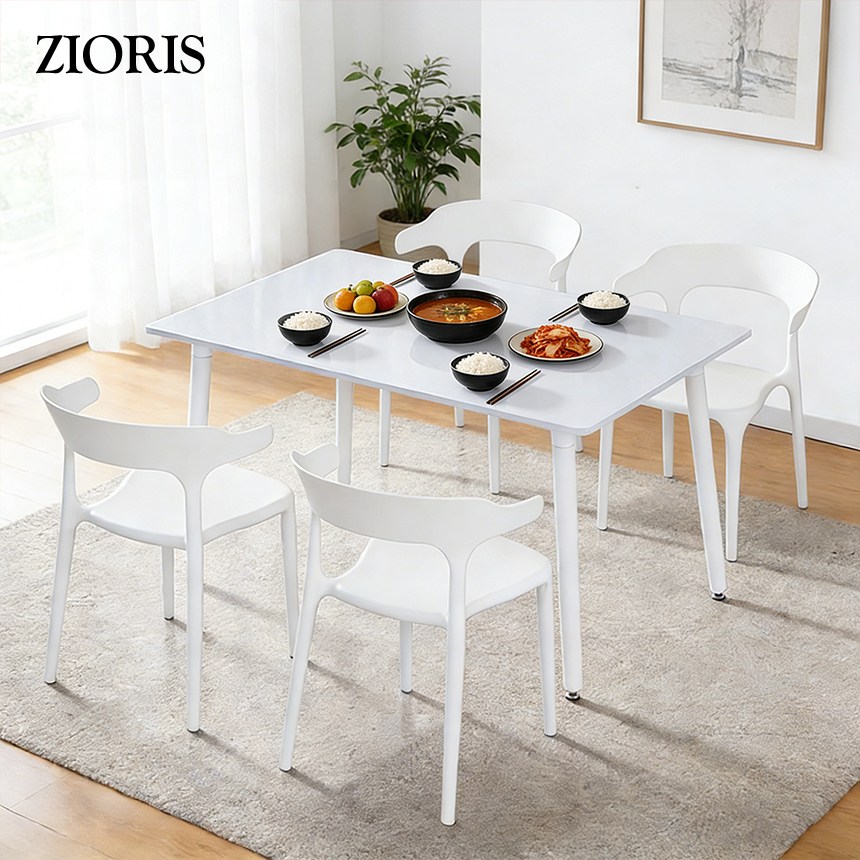 지오리스 감성가득 인테리어 카페st 등받이 식탁 의자 4p 세트 68,900원