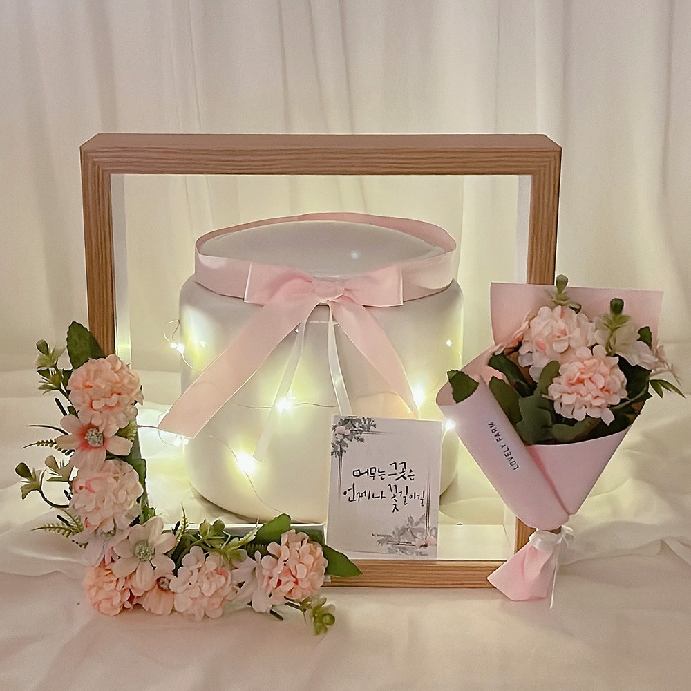 러블리팜 조화 알룸믹스 납골당 꾸미기 모음세트 10,480원