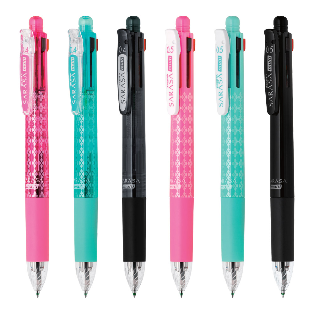 제브라 사라사멀티 4+S/중성펜 4색볼펜+샤프 멀티펜, 0.5mm/핑크 5,090원