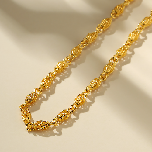 골드앤 순금 24K 컬리드 목걸이 여성 심플 체인 데일리 포인트 정품 골드 선물추천 5,565,400원