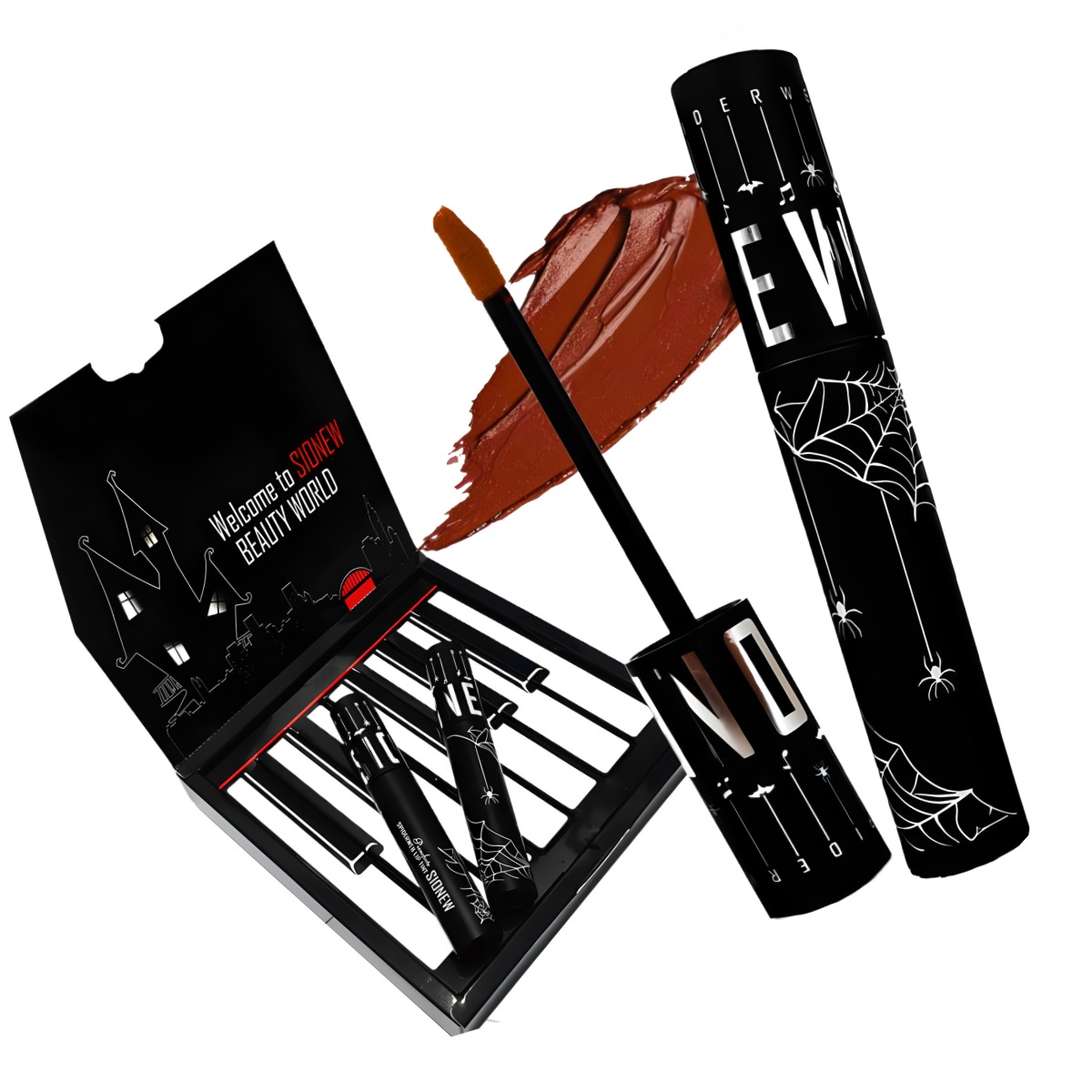 시오뉴 [SIONEW] 지속력 좋은 벨벳 립 틴트, [브릴란테]-진한레드, 1개, 4.5g 12,000원