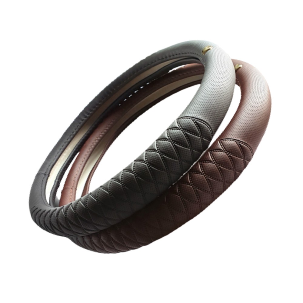 ['꾸러기점빵] 프리미엄 경차부터 대형트럭 버스까지 명품 핸들커버, 라렌토블랙420mm 42,000원