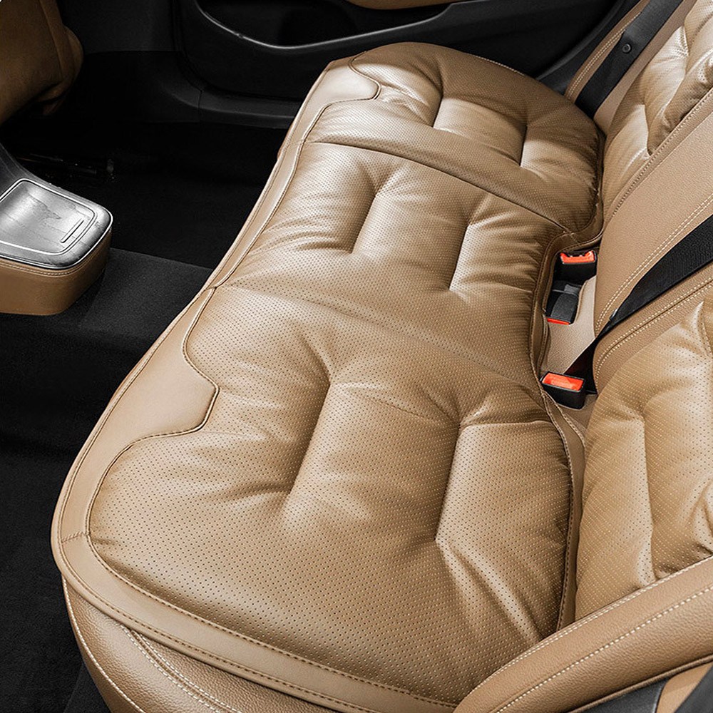지엠지모터스 차량용 리무진 시트커버 뒷좌석 엠보 비보스 3인방석, 1개, 새들브라운 37,900원