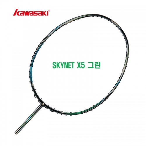 가와사키 SKYNET(스카이넷) X5 그린 스피드형배드민턴라켓 210,000원