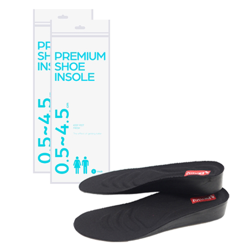 키커저스 국산 우레탄 키높이 깔창 3.5cm 2세트, 현재가 17,900원