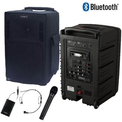 KANALS BK-1260 12인치 600W 이동식 앰프스피커 무선핸드+헤드마이크+가방 1,998,400원