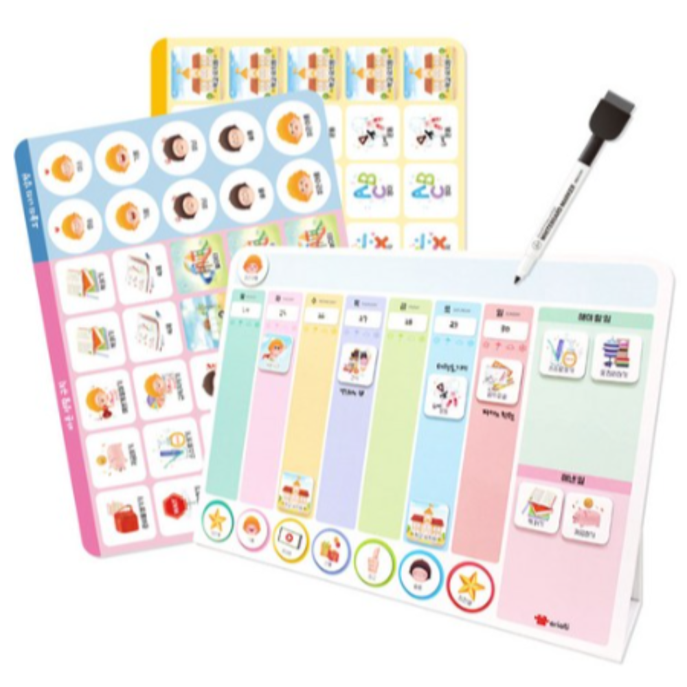 아리아띠 키즈 자석 스케줄 보드 72,090원